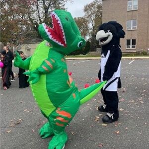 adult inflatable dinosaur costume